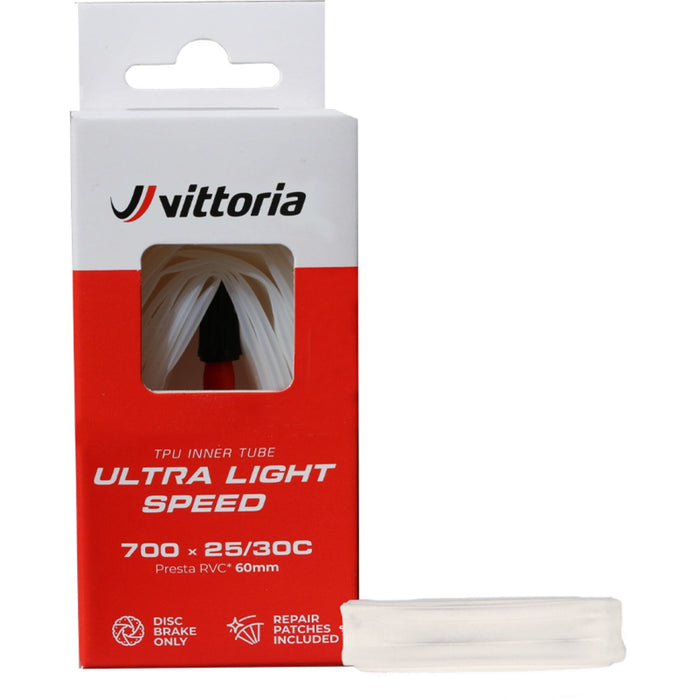 VITTORIA ULTRA LIGHT SPEED TPU INNER TUBE 700x25/30c