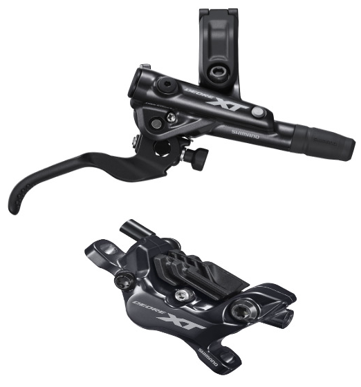 SHIMANO XT M8120/M8100 4 POT COMPLETE BRAKE SYSTEM